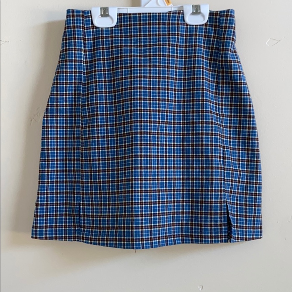 Brandy Melville plaid skirt.